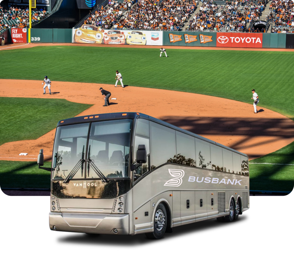 baseball bus charters