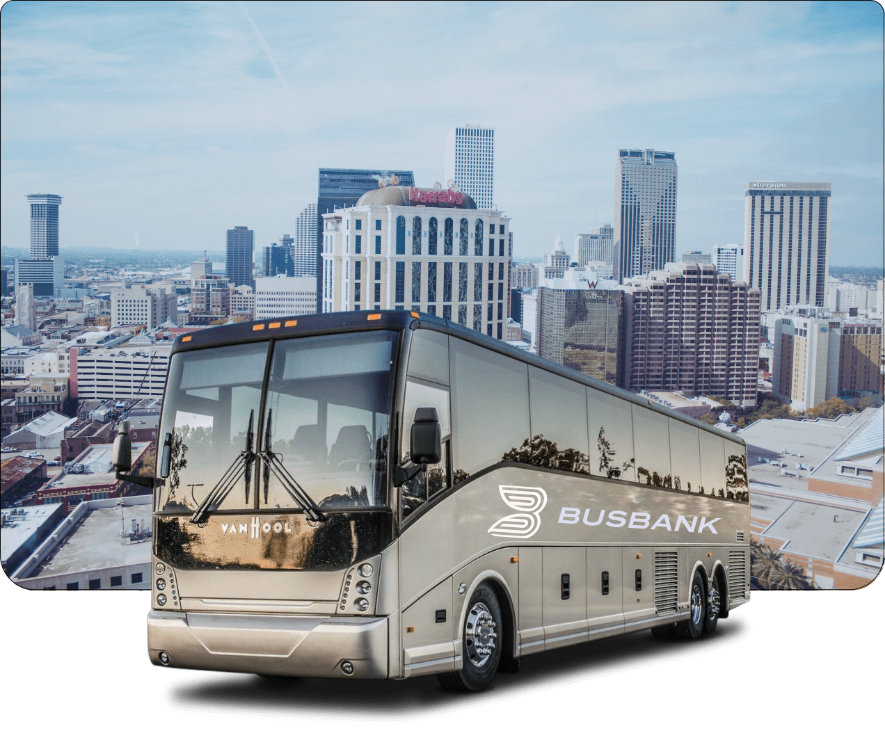 New Orleans Charter Bus Rentals BusBank