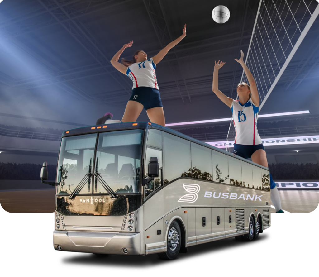 volleyball bus charters